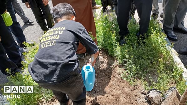 پویش کاشت «نهال امید» در آموزش و پرورش ناحیه 2 کرج و شهرستان فردیس