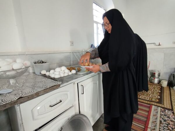 مراسم پرفیض دعای ندبه در امامزاده روستای مهدی آباد خلیل آباد