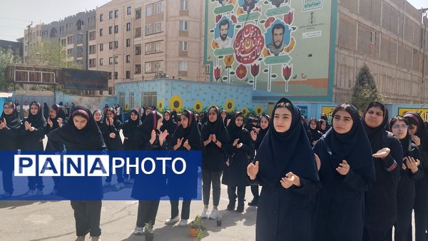 برگزاری «جشن جوانه‌ها» در مدرسه شهدای شهرداری ناحیه ۲ کرج