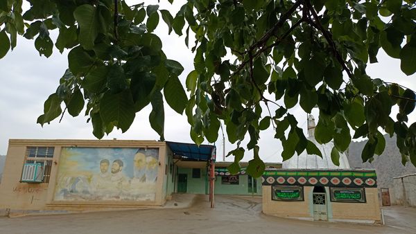 اولین بارش تابستانه در روستای کینک