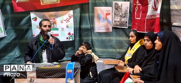برپایی موکب سازمان دانش‌آموزی همراه با بسیج دانش‌آموزی در شهرستان فارسان