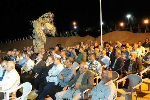 شبی با شاهدان؛ دورهمی پیشکسوتان و رزمندگان دفاع مقدس در قدمگاه شهدا پیشوا