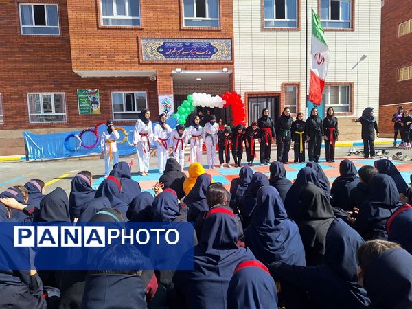 برگزاری المپیاد درون مدرسه‌ای دبیرستان دخترانه شهید سید‌حسن نصرالله ناحیه 2 کرج  