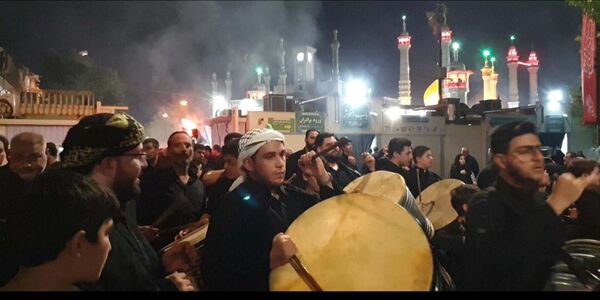 عزاداری اهالی نجف در قم