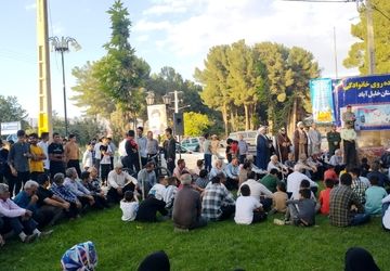 همایش بزرگ پیاده‌روی خانوادگی به مناسبت هفته دفاع مقدس در خلیل‌آباد 