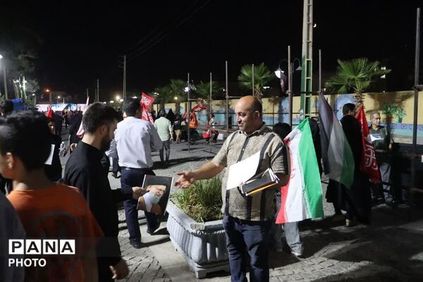 آیین باشکوه یادبود آقای شهید ایران در کهریزک 