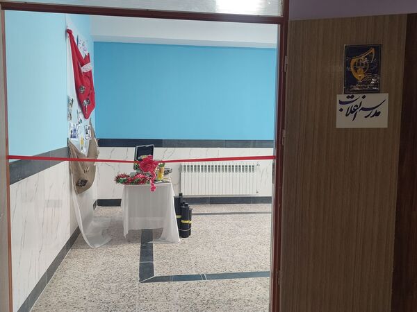 افتتاحیه نمایشگاه مدرسه انقلاب  در سملقان