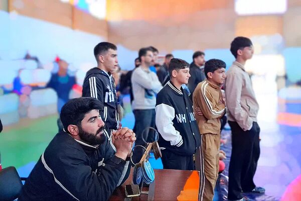 مسابقات کشتی نوجوان آزاد انتخاب استان کهگیلویه و بویراحمد در شهرستان باشت
