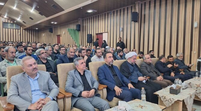 آیین گرامیداشت یاد و راه امام مجاهد شهید در اداره کل آموزش‌وپرورش استان البرز