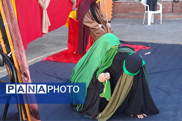 درخشش نمایش شهادت حضرت فاطمه(س) در مدرسه عباسقلی رهگذر