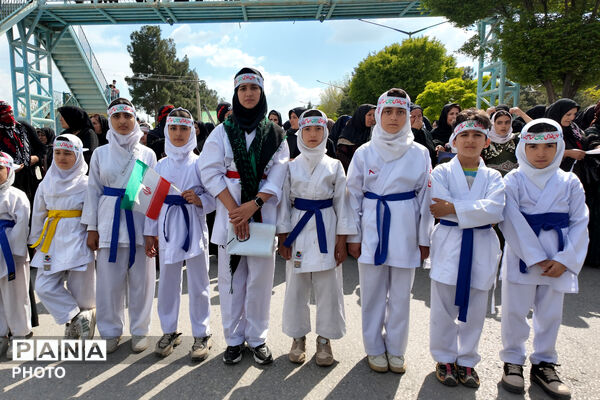 رزمایش «جان‌فدا برای ایران امام‌رضایی» در کرمانشاه 