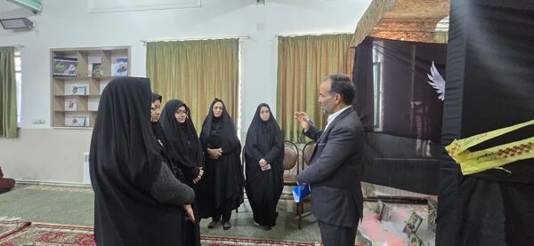  بازدید سرگروه پرورشی استان یزد در مدارس شهرستان بافق
