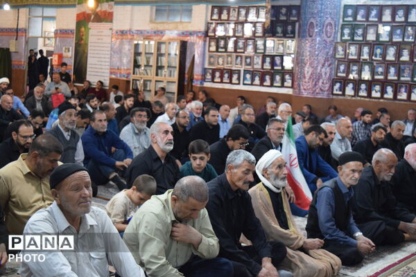 تلاقیِ اندوه و اقتدار در نماز جمعه شهرستان فارسان