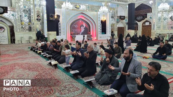 محفل معنوی و قرآنی «کرسی تلاوت رضوی» در بشرویه