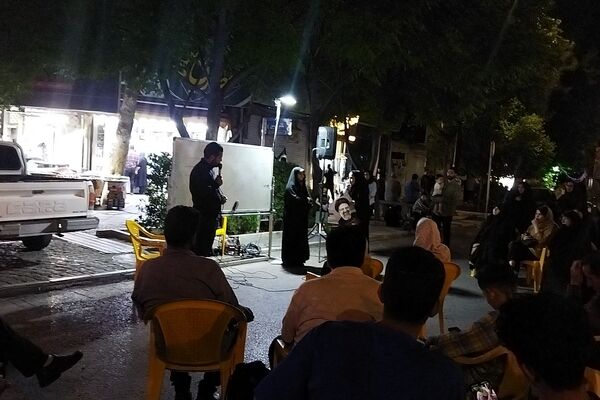 کافه گفتگو در نود و دومین  شب از اجتماعات مردمی 