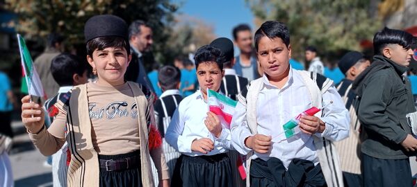 صدای وحدت دانش‌آموزان فارسان در روز ۱۳ آبان 