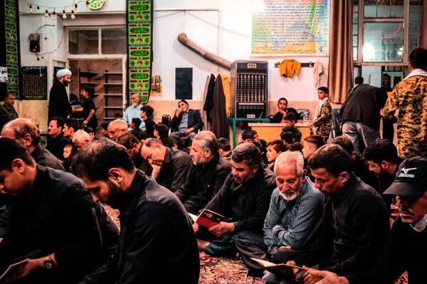 مراسم سوگواری شهادت امام رضا (ع) در شهر رباط‌سنگ 