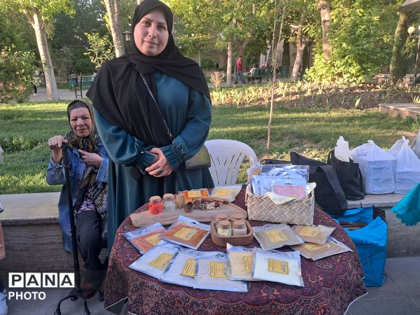 پویش «تکیه گاه» در پارک باغ ایرانی کرج 