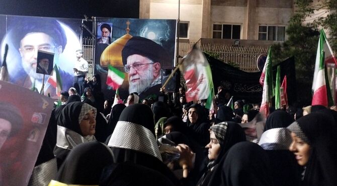 اجتماع مردمی در شهرستان خلیل‌آباد 