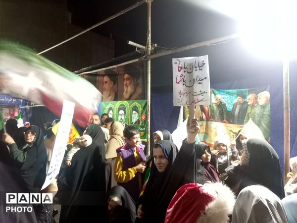 حسینیه امام خامنه ای میزبان سنگربانان نیشابوری 