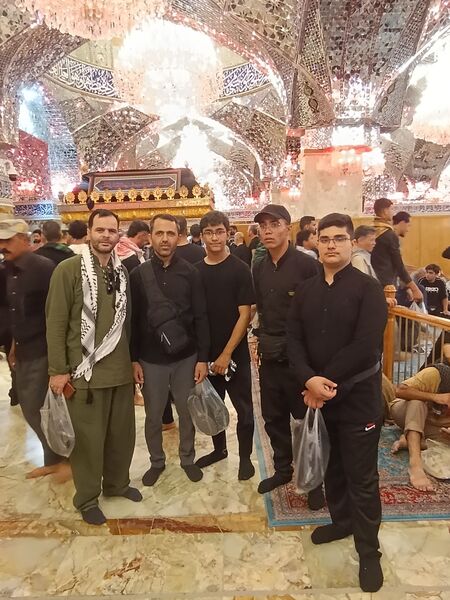 پیاده‌روی اربعین اعضای انجمن اسلامی خراسان شمالی 