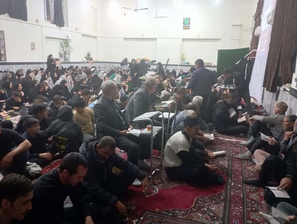مراسم احیای شب بیست و سوم ماه رمضان در شهر تیتکانلو