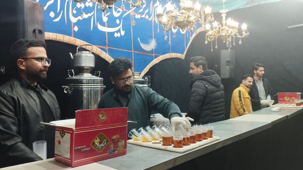 برپایی موکب به مناسبت شهادت امام موسی کاظم (ع) در خلیل آباد