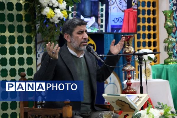 مراسم چهلم شهدای فتنه آمریکایی، صهیونیستی در امامزاده سید نصرالله یزد