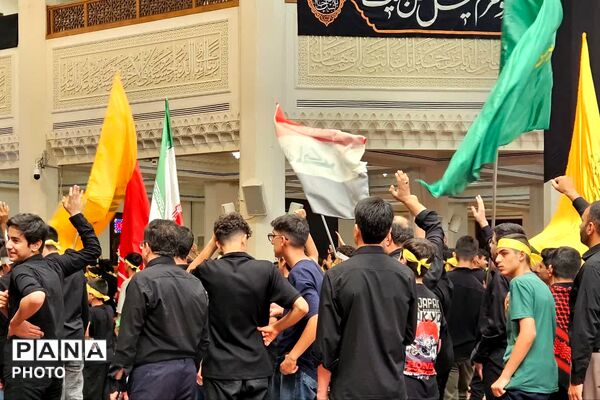 نوجوانان عاشورایی در حرم شاهچراغ(ع) - 3