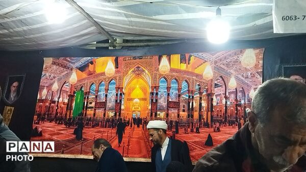 خیمه العباس ، موکبی برای پذیرایی عاشقان وطن در بلوار فضل 