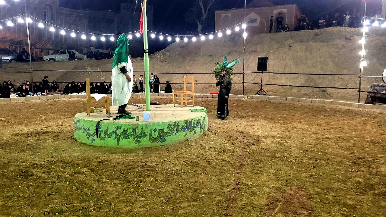 مراسم تعزیه‌خوانی دهه دوم محرم الحرام در دهستان شوراب صغیر
