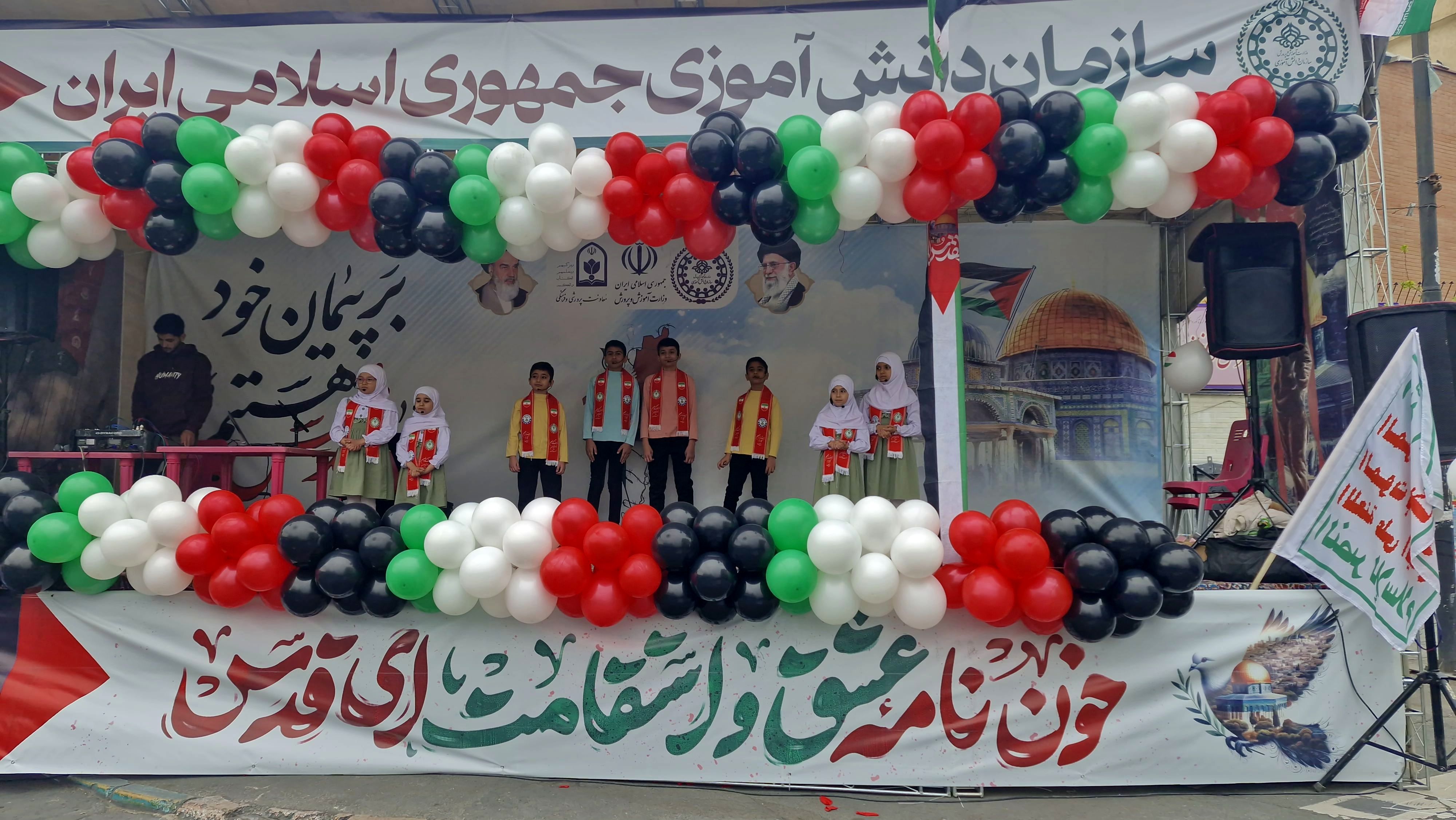 خروش ملت در روز قدس؛ حمایت بی‌وقفه از آرمان فلسطین