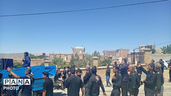 مراسم عاشورای حسینی در روستای گرجائی
