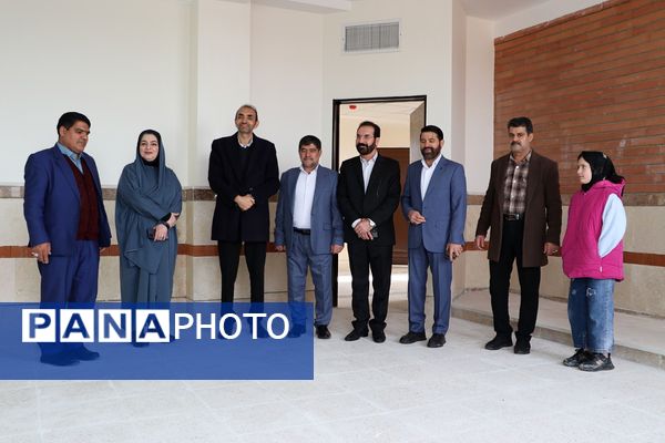 آیین افتتاح مدرسه ۱۴ کلاسه روستای خیرآباد