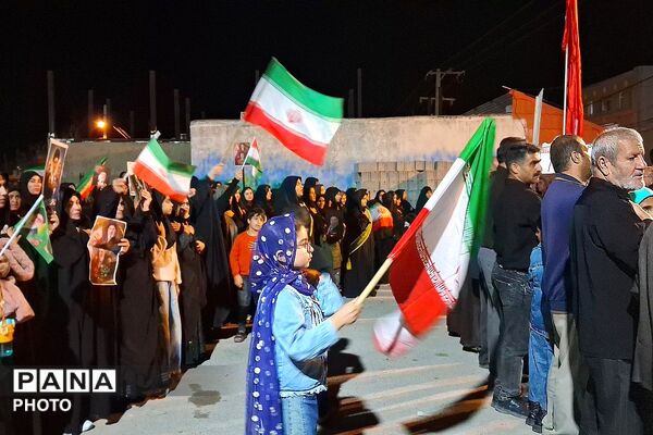 باشت غرق در سوگ و بیعت،وداع با امام و پیمان با رهبر