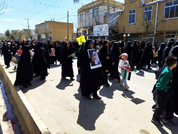راهپیمایی روز جهانی قدس در شهر راز