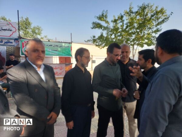 بازدید قائم مقام رئیس سازمان دانش‌آموزی از موکب اربعین در سنندج