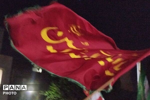  مراسم حزن انگیز شام غریبان در شهرک فرهنگیان شهرستان رباط‌کریم