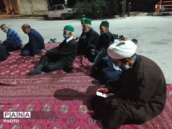 مراسم عزاداری شهادت اباعبدالله الحسین در صدوبیستمن شب از اجتماعات  