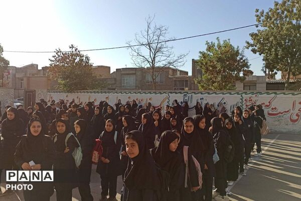 بازگشایی مدرسه شاهد ریحانه در شیروان