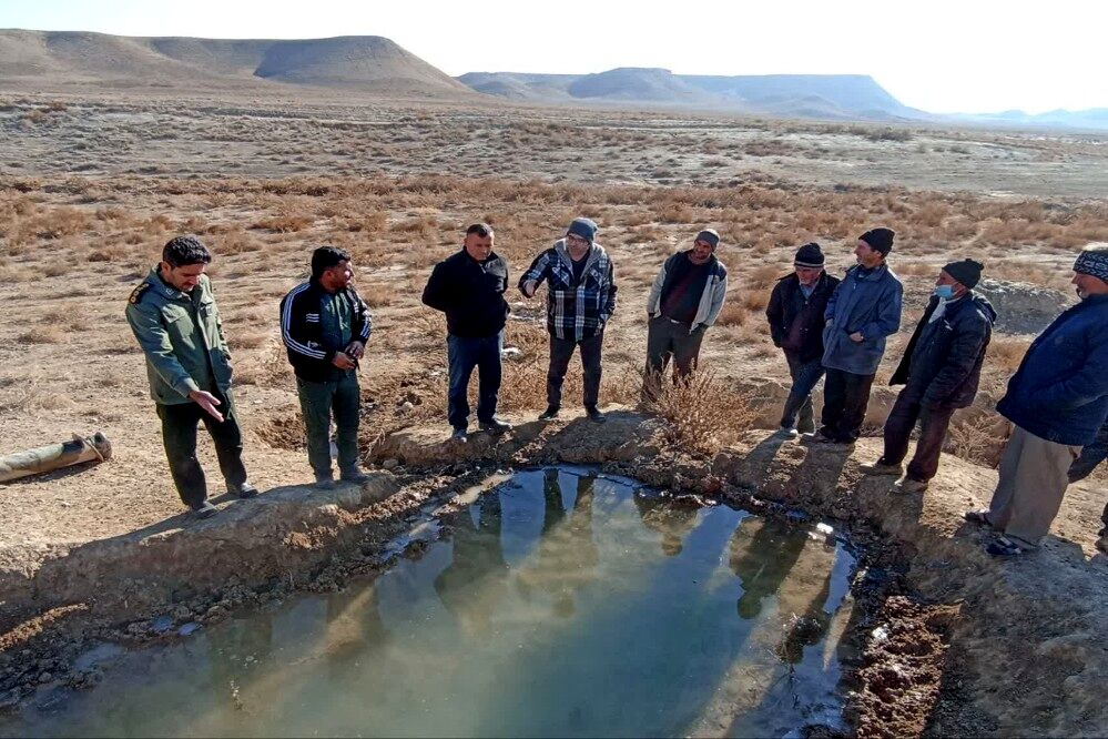 بازدید از قنات روستای پیشی دره جهت لایروبی