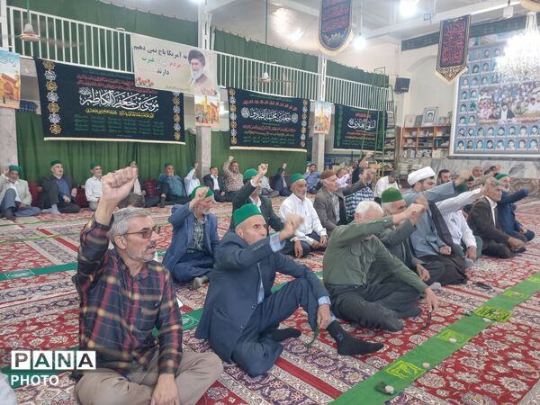 اقامه نماز جمعه عبادی سیاسی  در مسجد جامع شهربار نیشابور