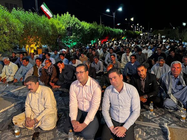 یادواره شهدای گمنام بخش چاه‌دادخدا و اولین سالگرد شهید سید حسن نصرالله