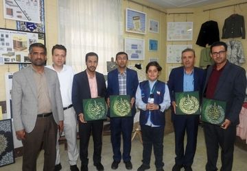 نمایشگاه مشاغل در هنرستان دخترانه امام رضا