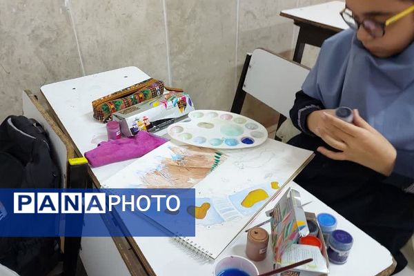 افتتاحیه مسابقات فرهنگی هنری امید فردا دختران در شهرستان ورامین