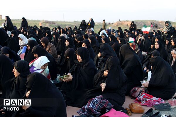 نیشابور غرق در نور استغاثه به مهدی موعود