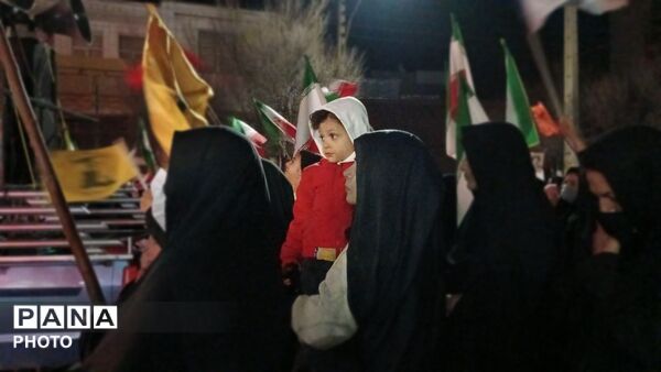 مراسم چهلم رهبر معظم انقلاب اسلامی در فارسان