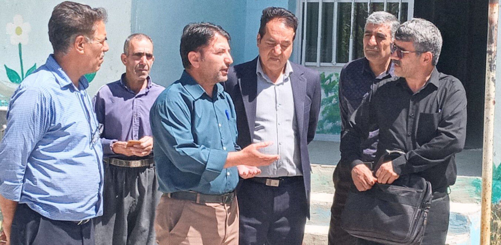 بازدید رئیس اداره آموزش و پرورش منطقه سردرود از مدارس روستاهای بخش بغراطی