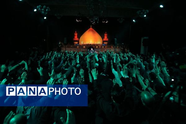 مراسم پرفیض سومین شب احیای لیالی‌القدر در آستان مقدس امام زاده طاهر کرج