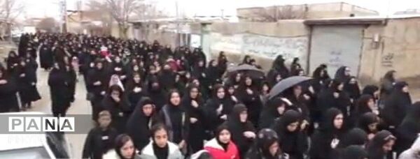 مراسم بدرقه شهید گرانقدر وحید عباسی